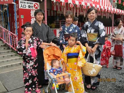 浴衣祭り